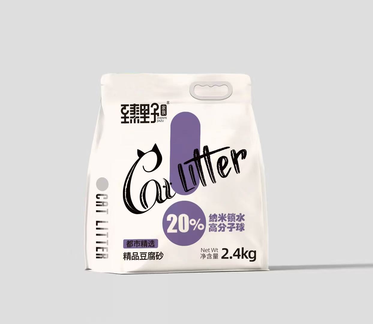 【臻野家族】都市精选精品豆腐猫砂2.4kg