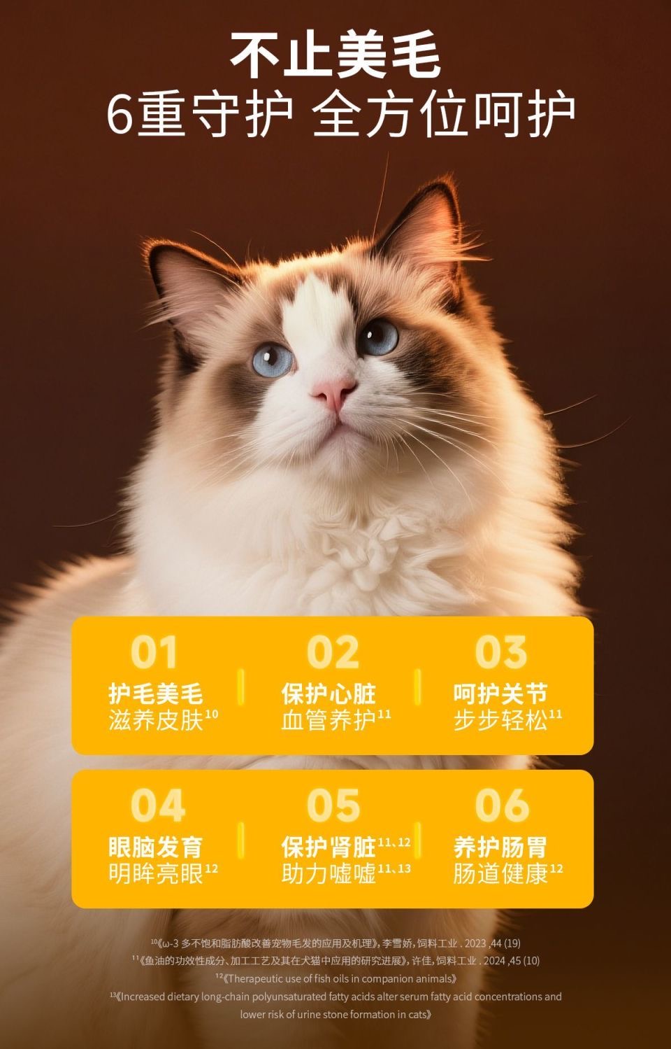 布兰德高纯鱼油酥化猫粮美毛护肠胃（乌骨鸡鱼油）1.5kg 14