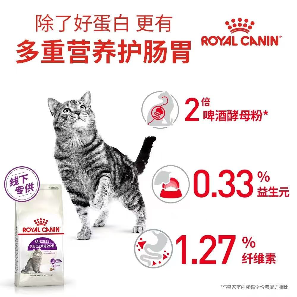 ROYAL CANIN皇家猫粮消化优选成猫粮2kg 6
