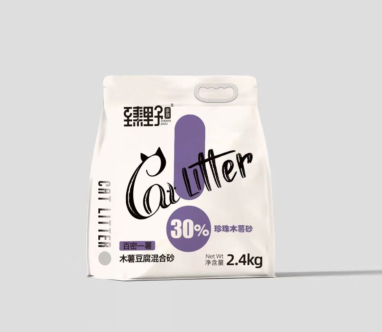 【臻野家族】百密一薯木薯豆腐混合猫砂2.4kg