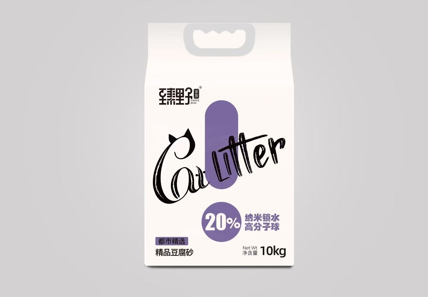 【臻野家族】都市精选精品豆腐猫砂10kg